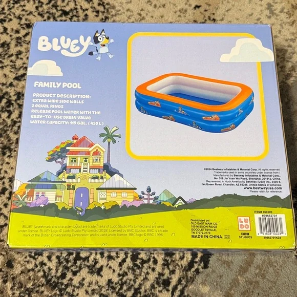 Disney Bluey Family Pool brand new - Picture 3 of 3